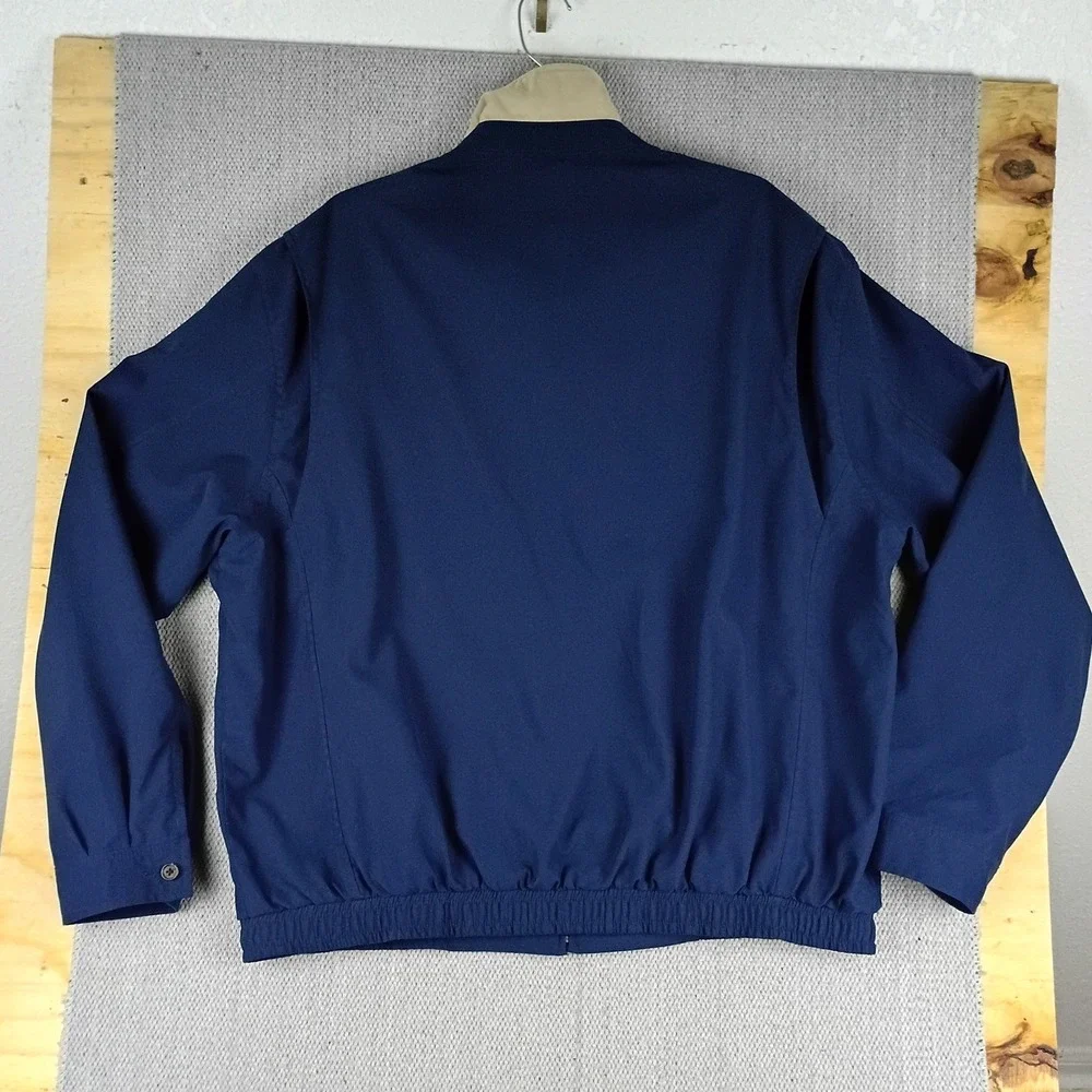 Polo Ralph Lauren Vintage Harrington Jacket XL Navy Blue Classic Luxury Preppy‎